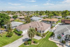 Ferienvilla Cape Coral - Villa Haze - Drohnenview